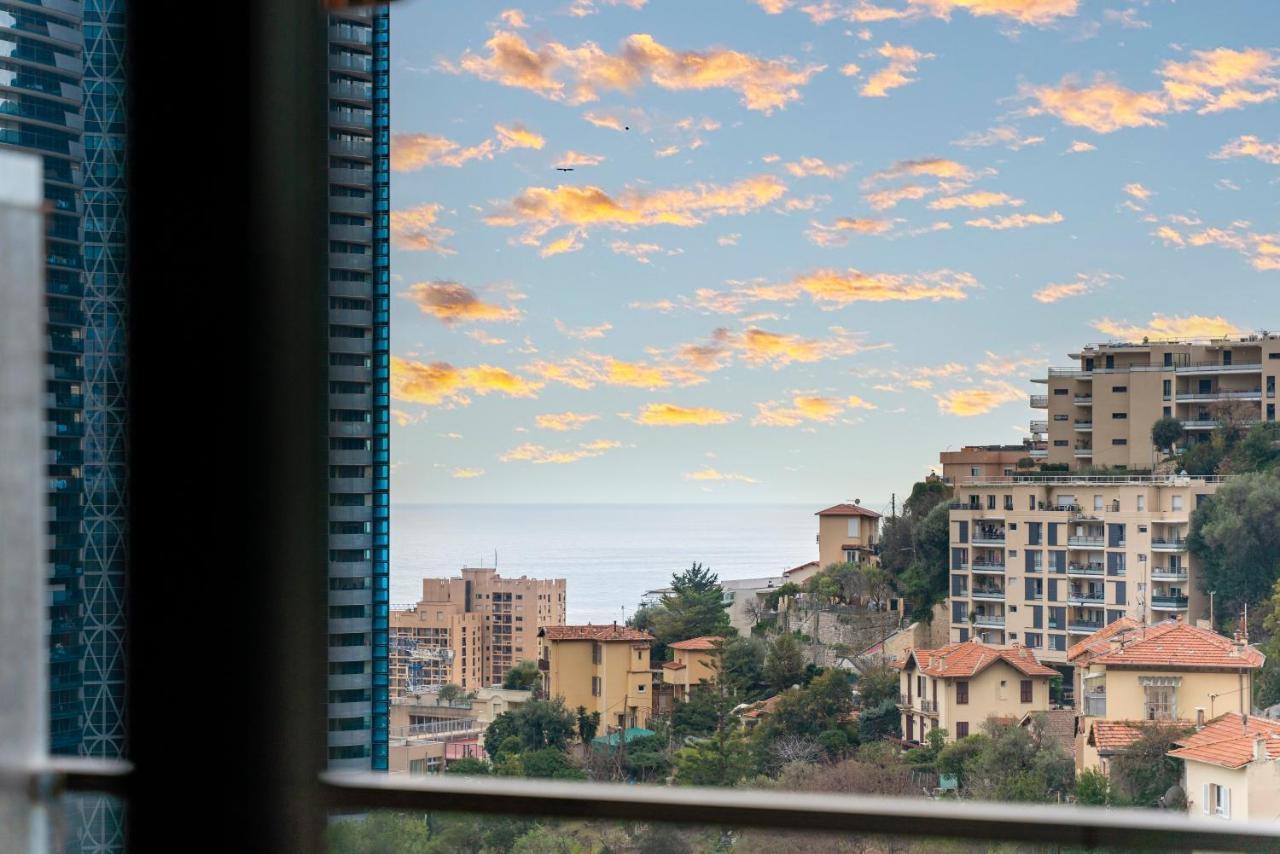 5Mn Monaco - Vue Mer - Parking - Piscine - Bb Beausoleil Zewnętrze zdjęcie