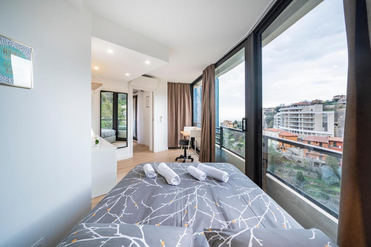 5Mn Monaco - Vue Mer - Parking - Piscine - Bb Beausoleil Zewnętrze zdjęcie